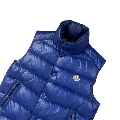 Moncler Tib Gilet Down Vest (Royal Blue)