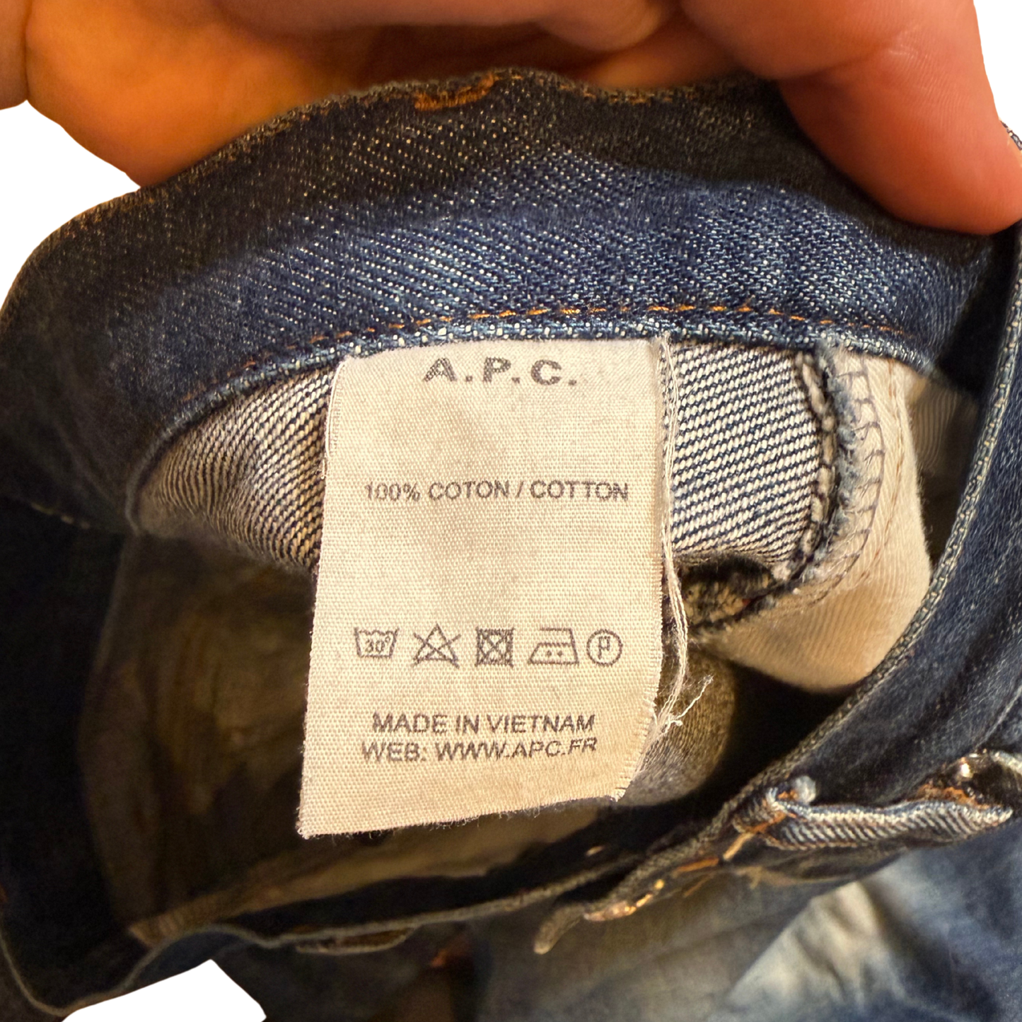 APC Petit Standard Dry Selvage Jeans (Navy)