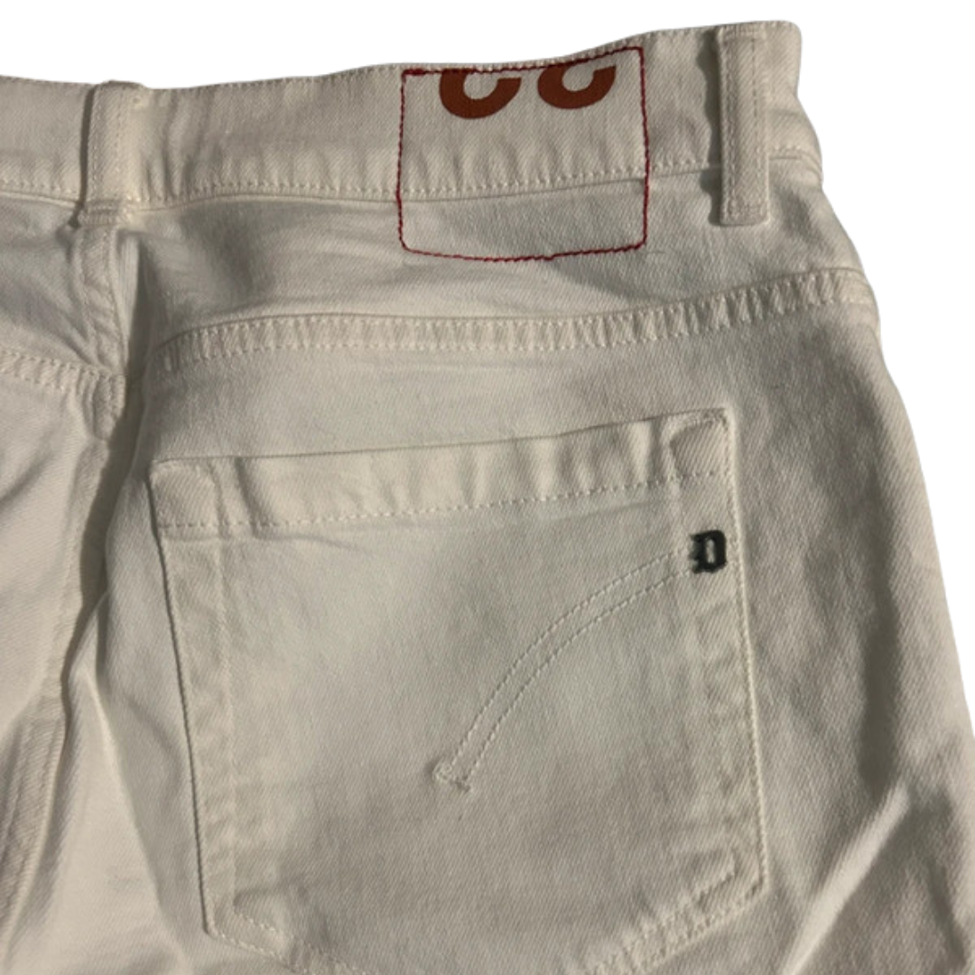 Dondup George Skinny Fit Jeans (White)