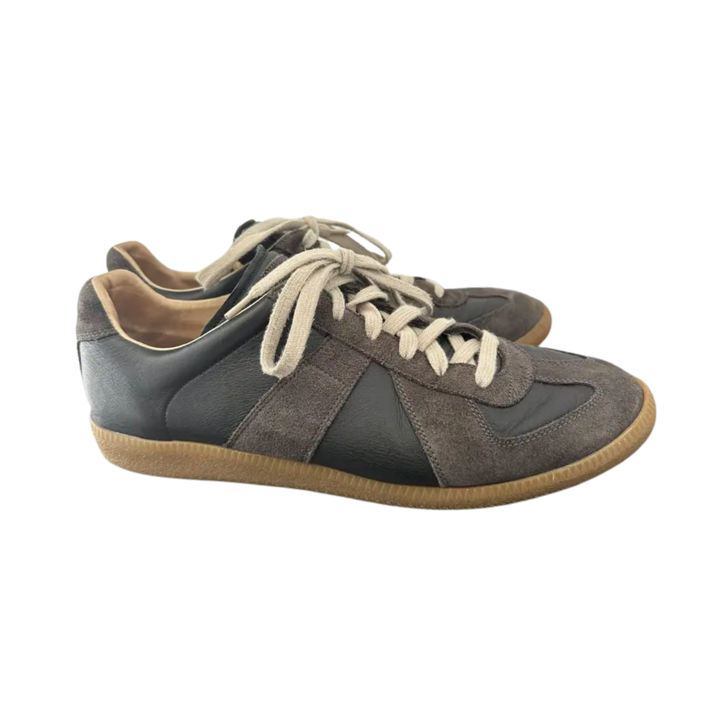 Maison Margiela Gat Sneakers (Black & Brown)