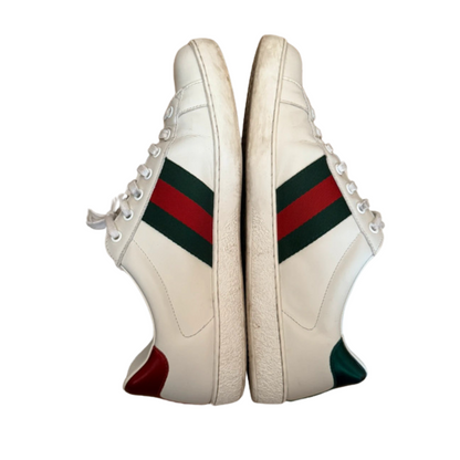 Gucci Ace Sneakers (White)