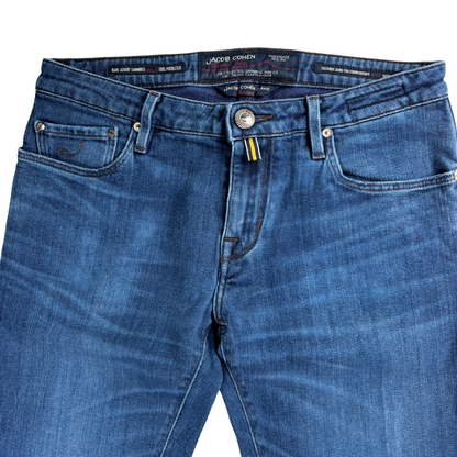 Jacob Cohën 696 Slim Fit Jeans (Navy)