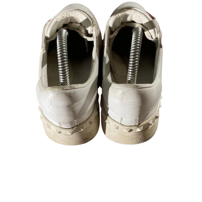 Valentino Garavani Open Sneakers (White Pink) (Womens)