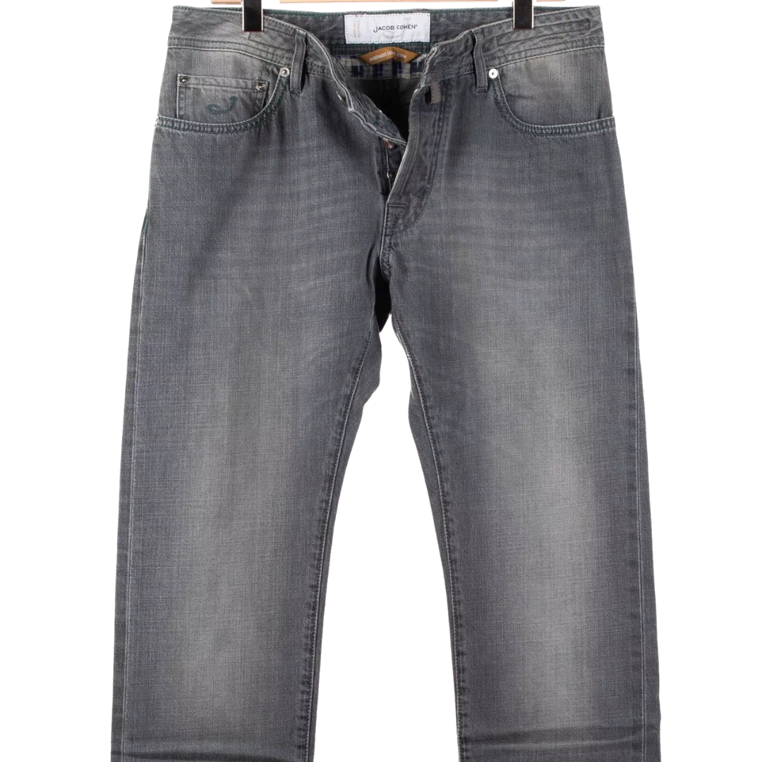 Jacob Cohën 688 Limited Edition Slim Fit Jeans (Grey) (New)