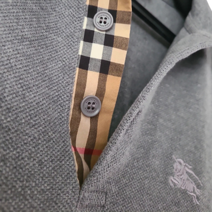 Burberry Polo Shirt (Grey)