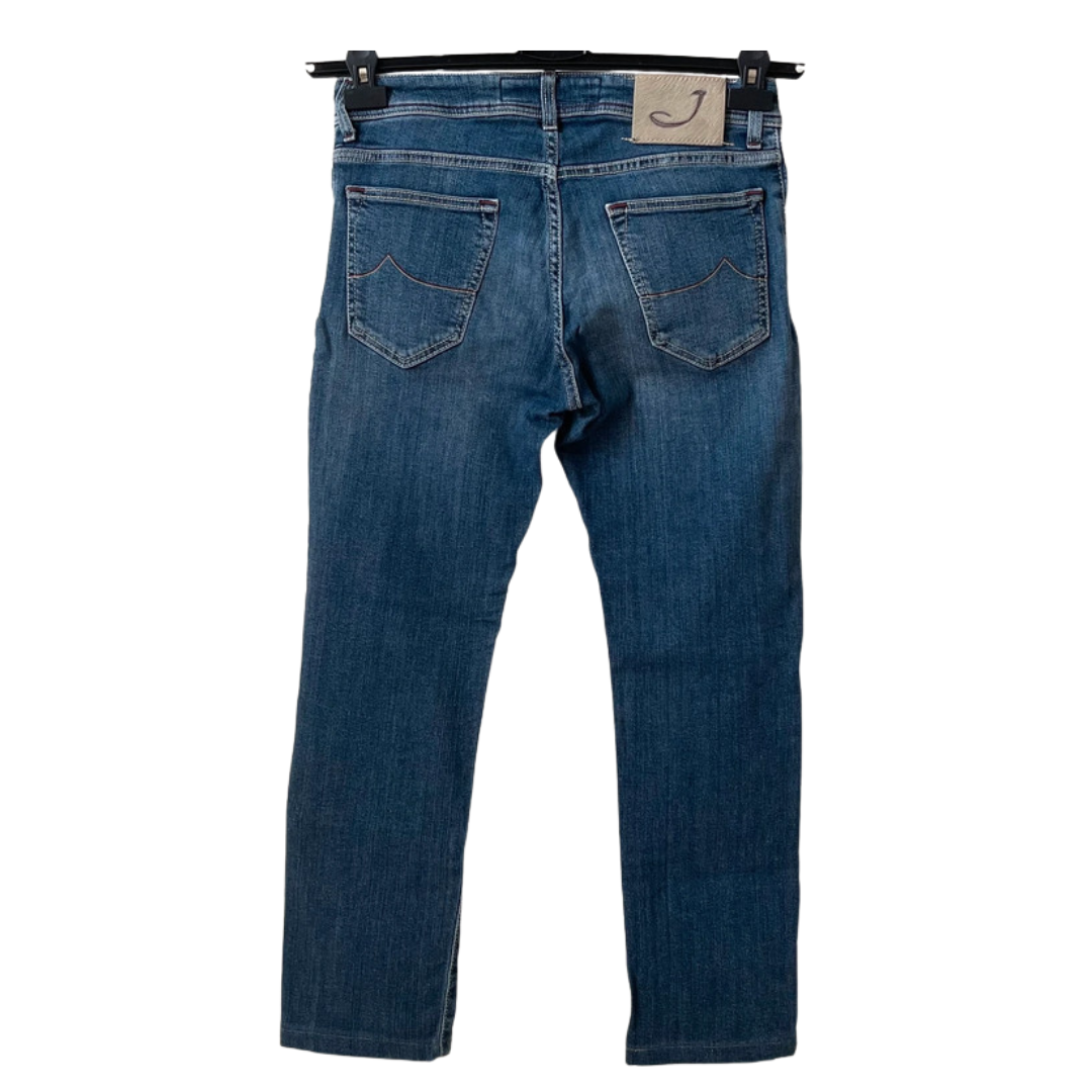 Jacob Cohën 622 Slim Fit Jeans (Navy Blue)