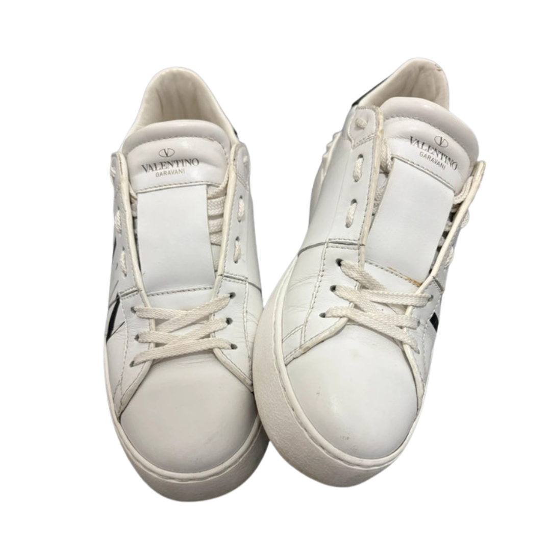 Valentino Garavani Open VLTN Sneakers (White) (Womens)
