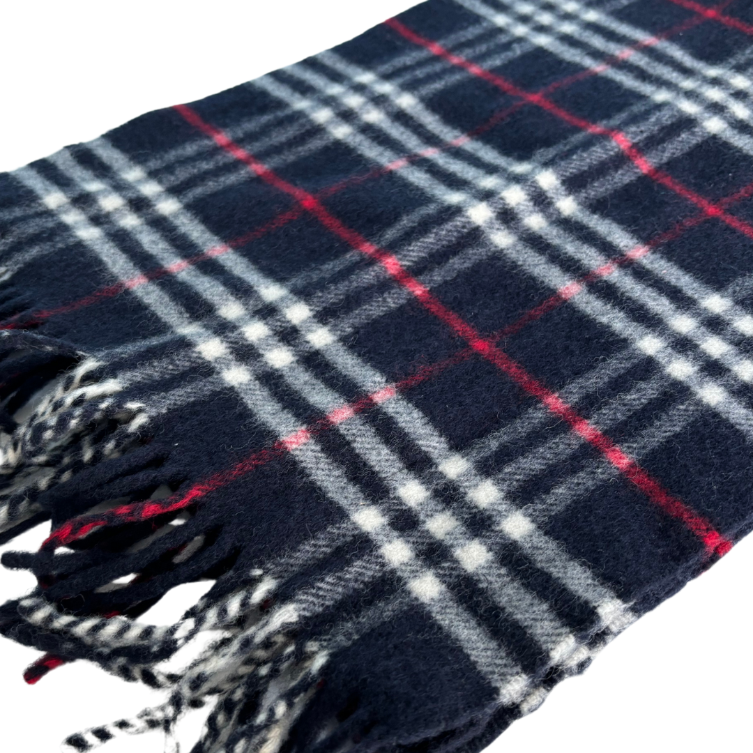 Burberry Vintage Scarf (Navy)