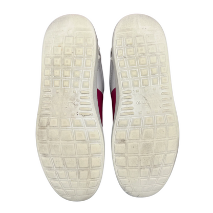 Valentino Garavani Open Sneakers (White Pink) (Womens)