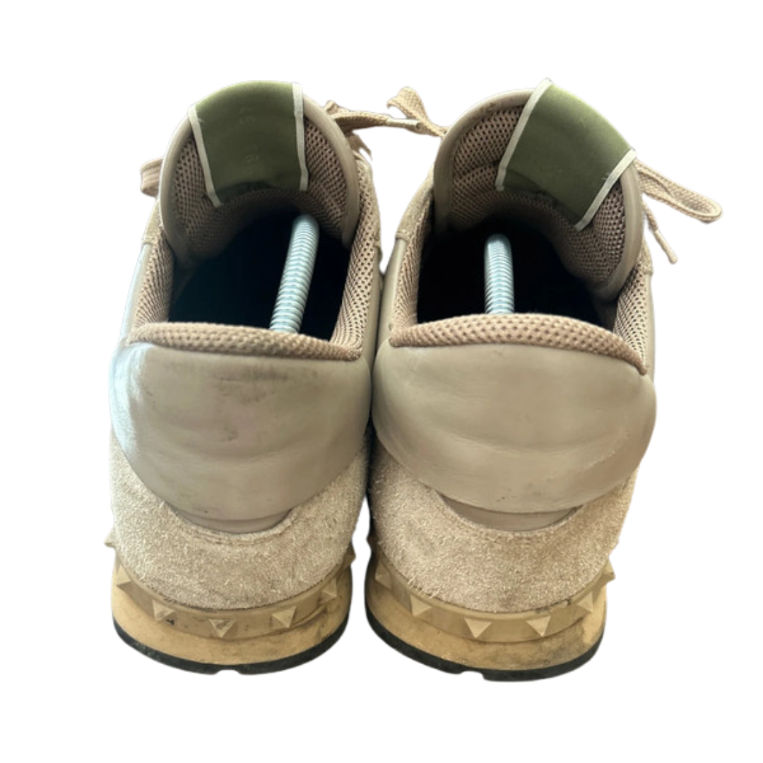Valentino Garavani Rockrunner Sneakers (Beige)