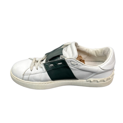 Valentino Garavani Open Sneakers (White Green)