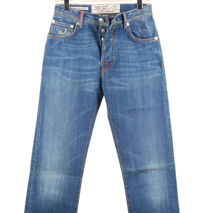 Jacob Cohën 610 Straight Fit Jeans (Blue) (New)