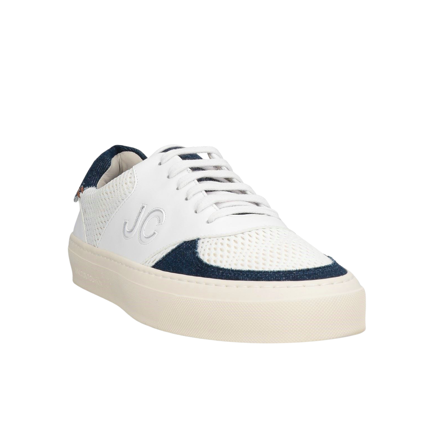 Jacob Cohën Dreamer Low Top Sneakers (White Navy) (New)