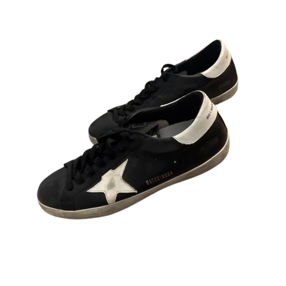 Golden Goose Superstar Sneakers (Black)