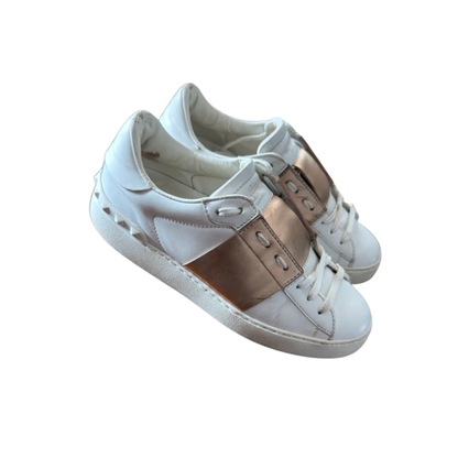 Valentino Open Sneakers (Pink) (Womens)
