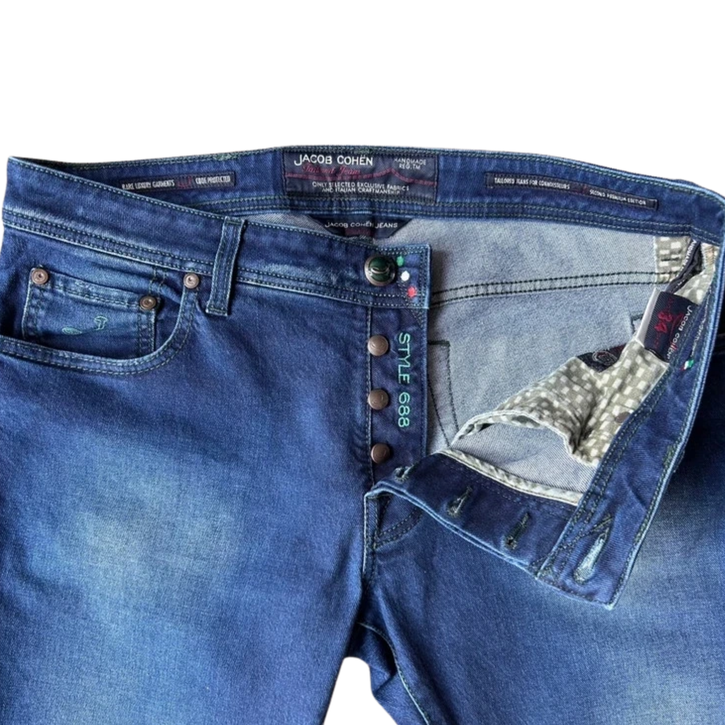 Jacob Cohën 688 Slim fit Jeans (Navy)