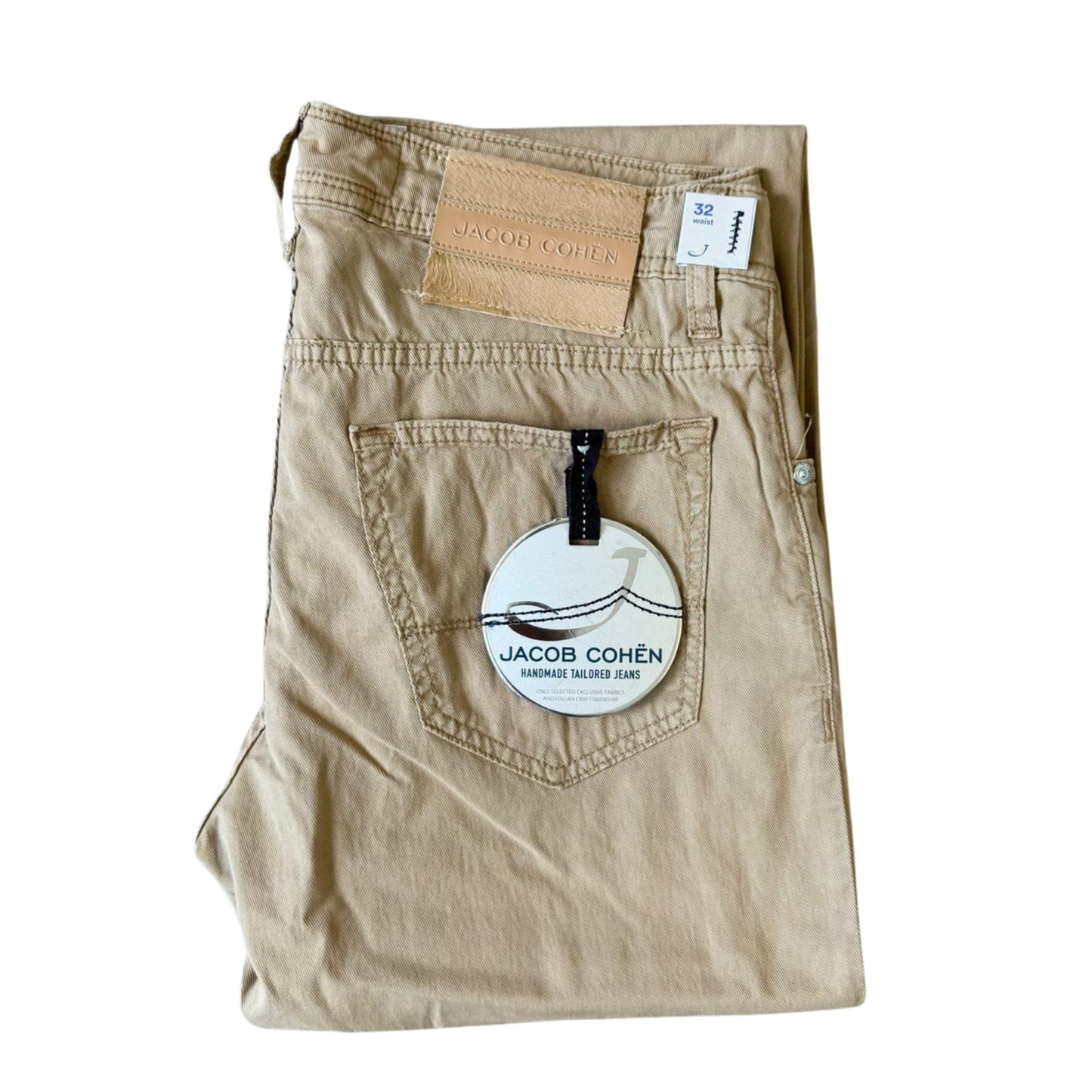 Jacob Cohën 688 Slim fit Jeans (Beige) (New)