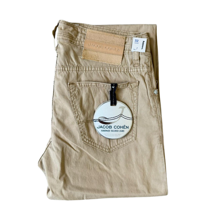 Jacob Cohën 688 Slim fit Jeans (Beige) (New)
