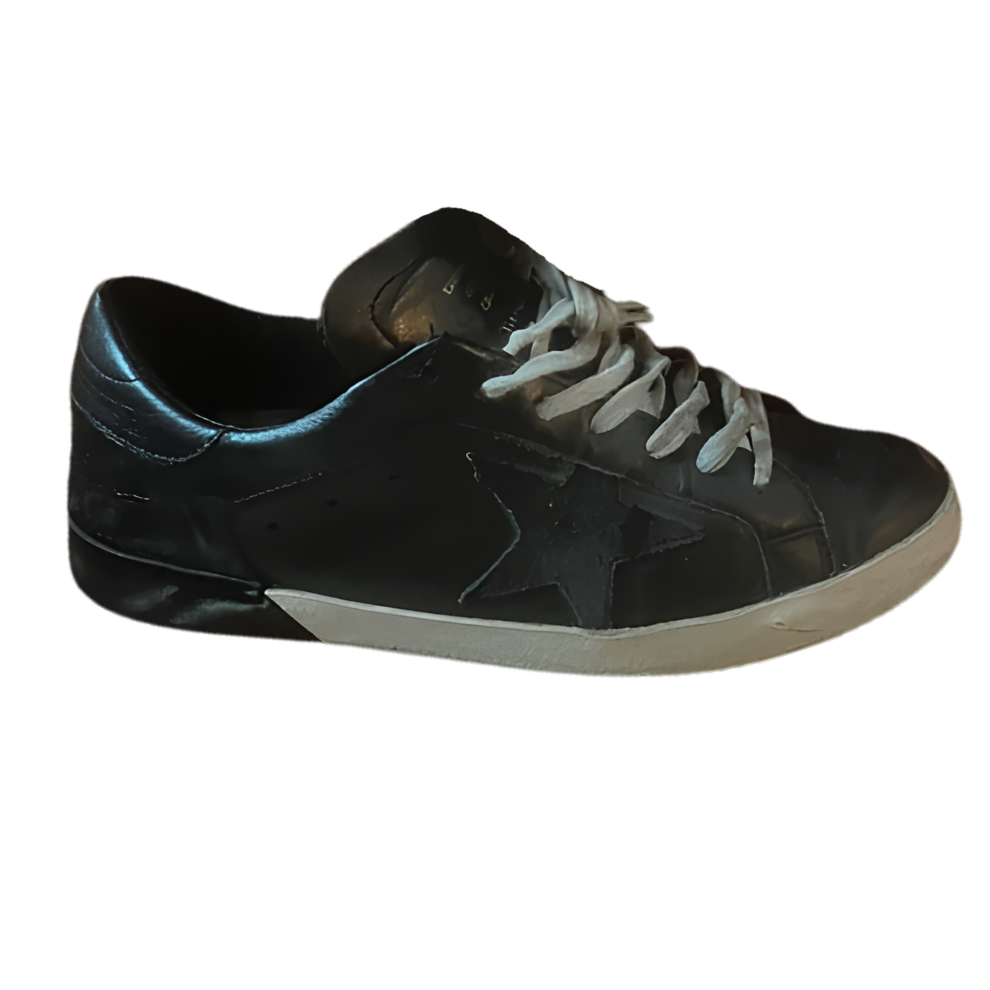 Golden Goose Superstar Sneakers (Black)