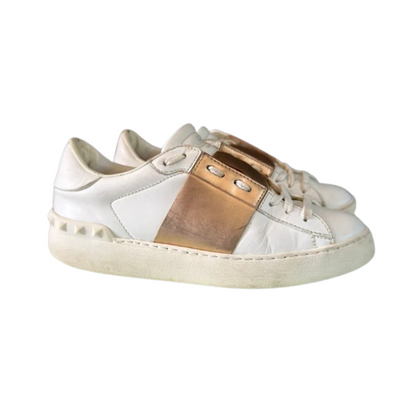 Valentino Open Sneakers (Rose) (Womens)