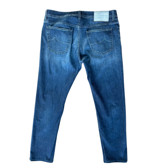 Jacob Cohën Bard Slim Fit Jeans (Navy)