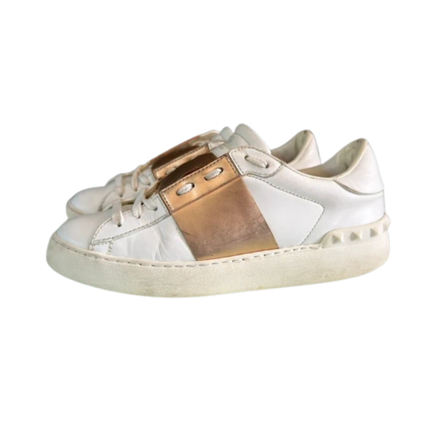 Valentino Open Sneakers (Rose) (Womens)