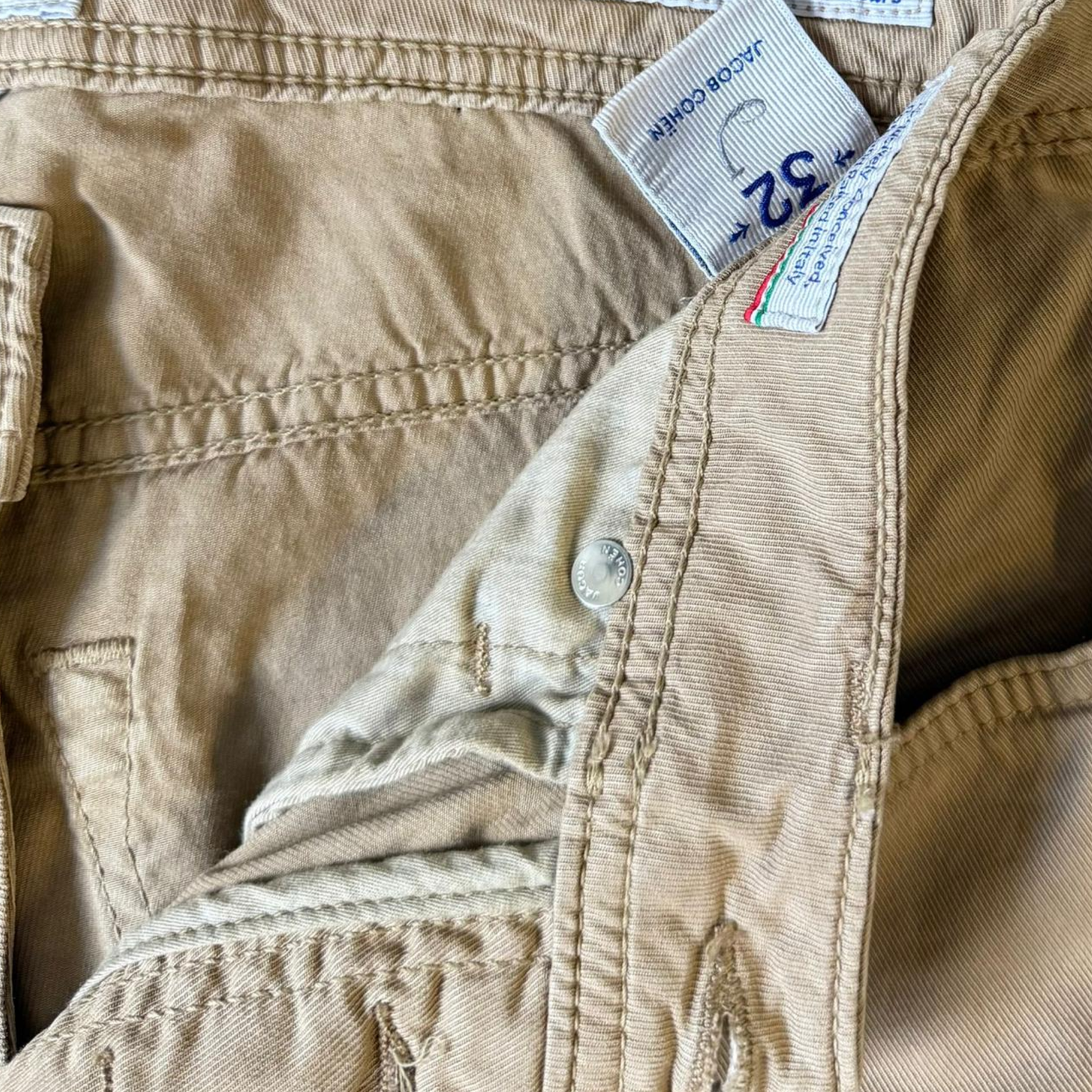 Jacob Cohën 688 Slim fit Jeans (Beige) (New)