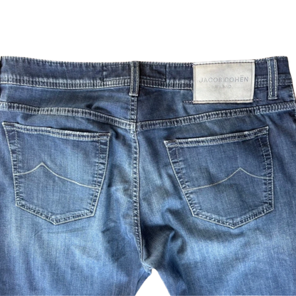 Jacob Cohën Bard Slim Fit Jeans (Navy)