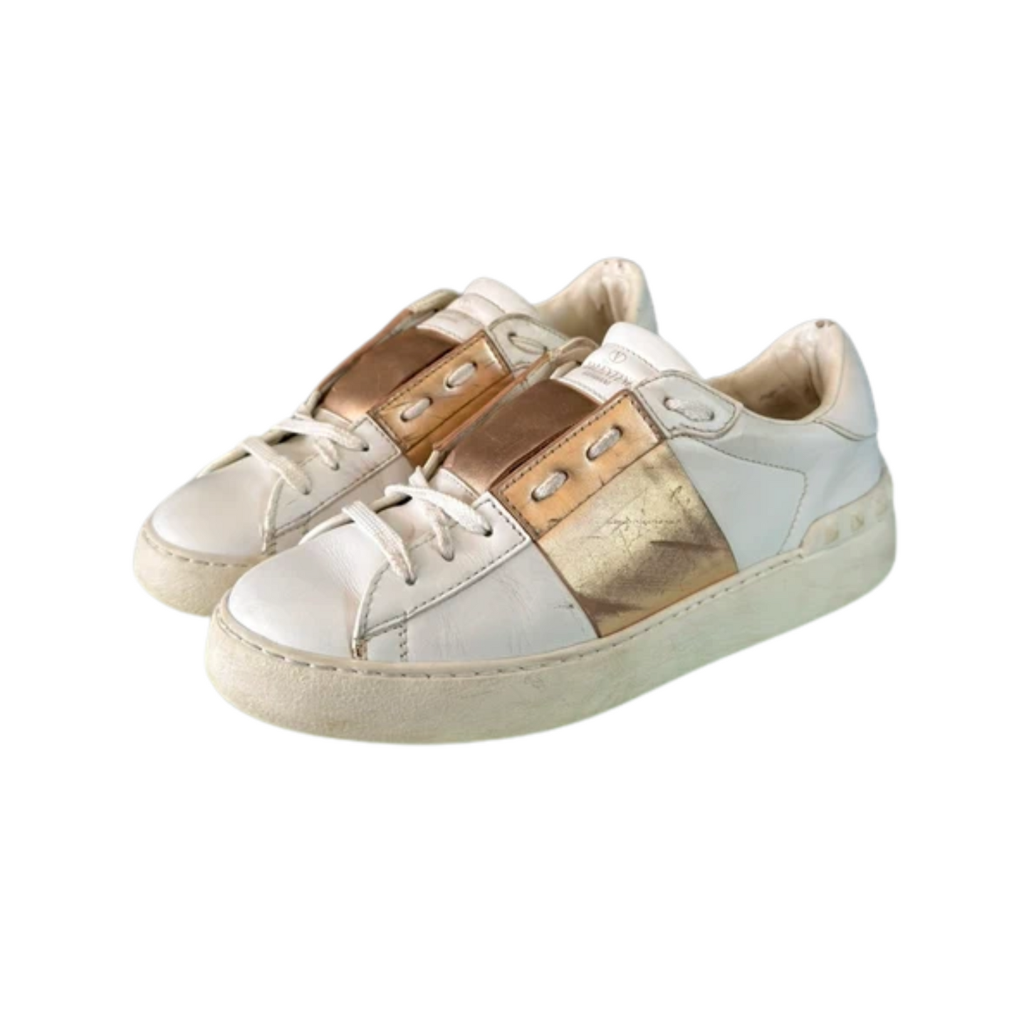 Valentino Open Sneakers (Rose) (Womens)