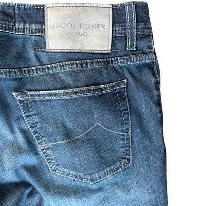Jacob Cohën Bard Slim Fit Jeans (Navy)