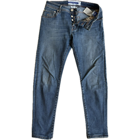 Jacob Cohën Nick Slim Fit Jeans (Navy)