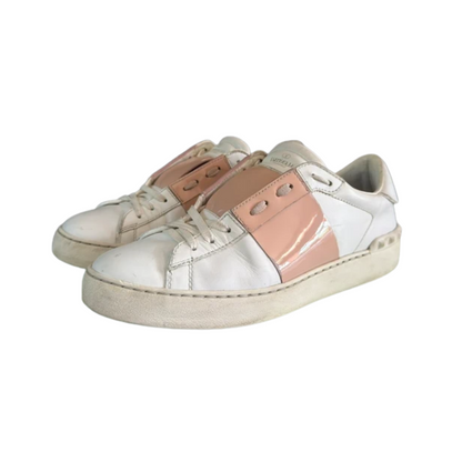 Valentino Open Sneakers (Pink) (Womens)