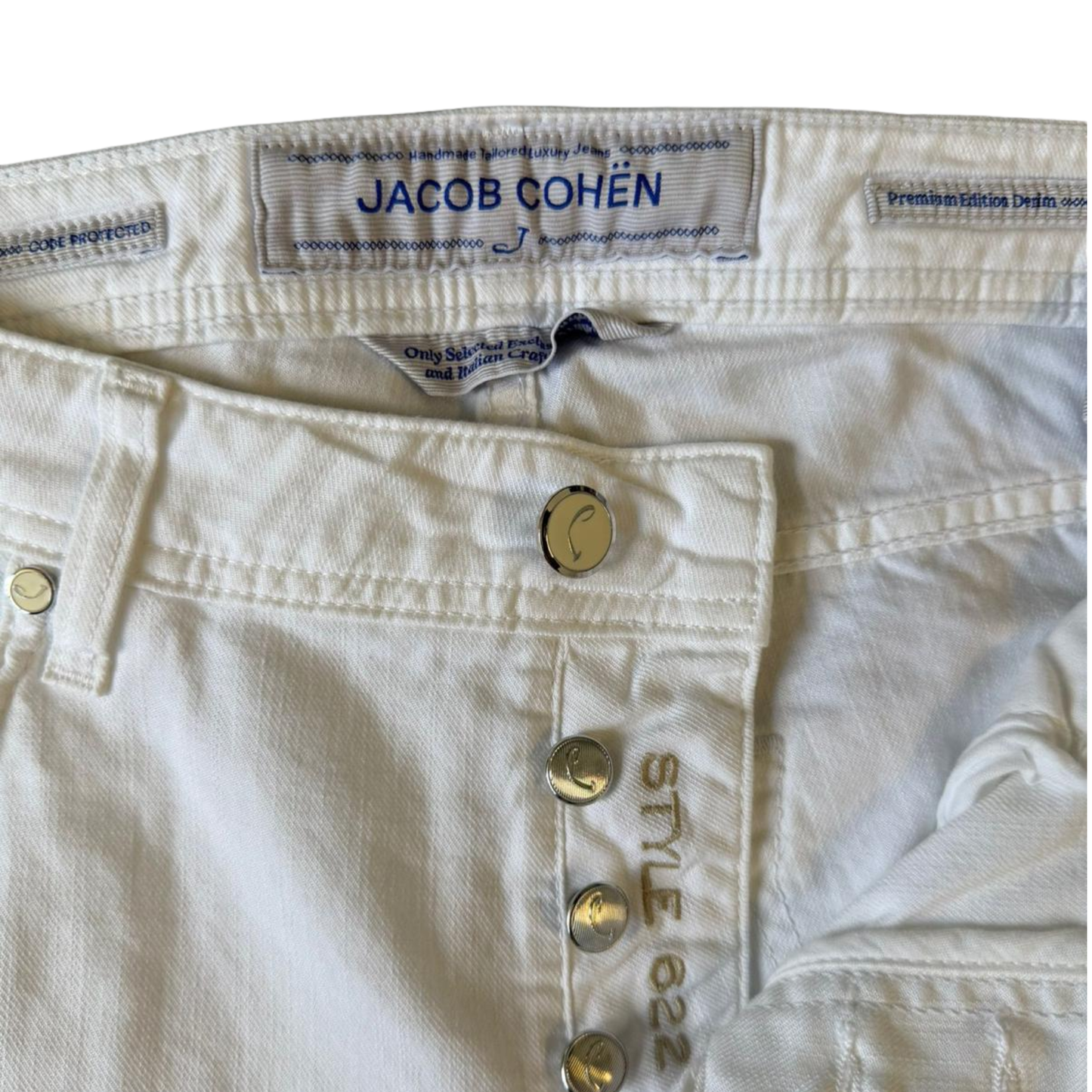 Jacob Cohën 622 Slim fit Jeans (white) (New)