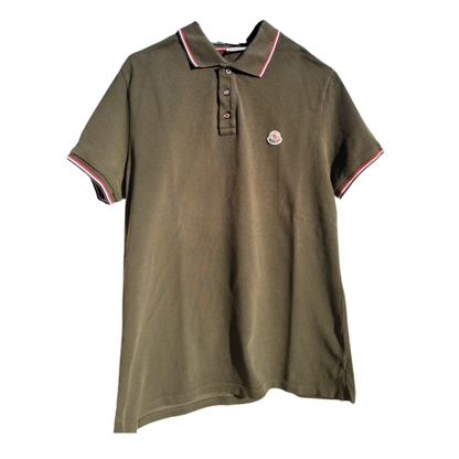 Moncler Maglia Polo Shirt (Green)