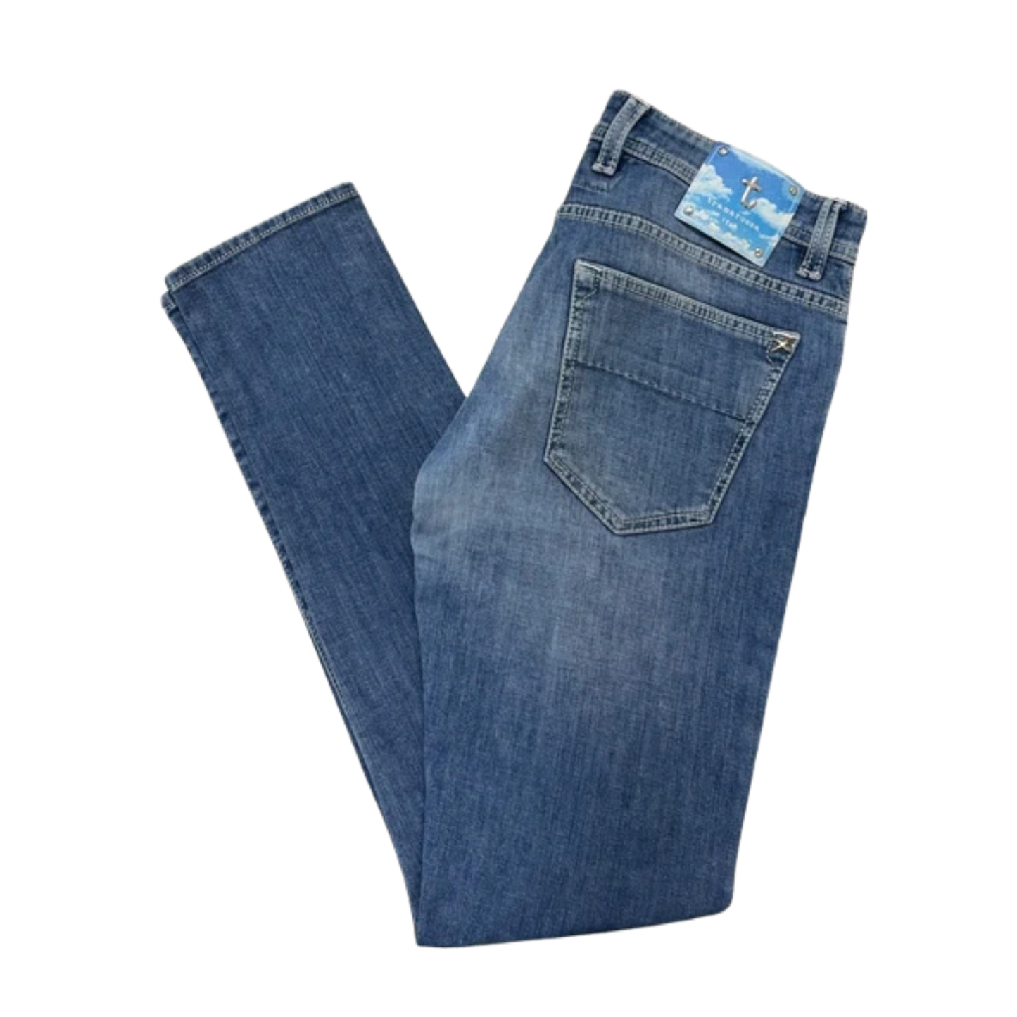 Tramarossa Leonardo Slim-fit Jeans (Navy)