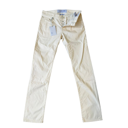 Jacob Cohën 622 Slim Fit Jeans (Cream) (New)