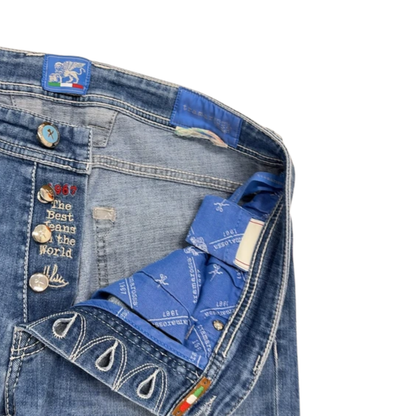 Tramarossa Leonardo Slim-fit Jeans (Navy)