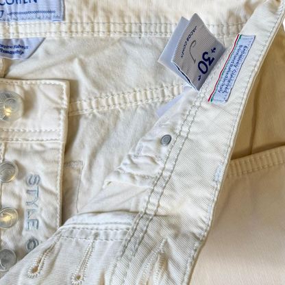 Jacob Cohën 622 Slim fit Jeans (Cream) (New)