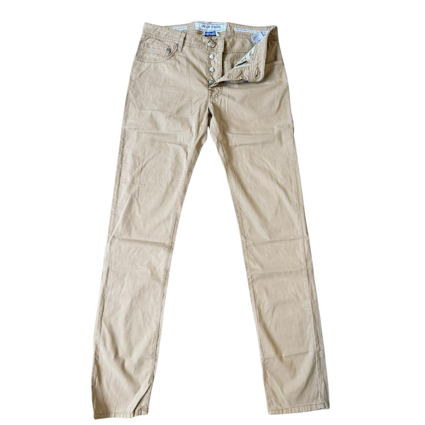 Jacob Cohën 688 Slim Fit Jeans (Beigie) (New)