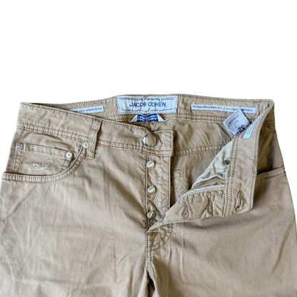 Jacob Cohën 688 Slim Fit Jeans (Beigie) (New)