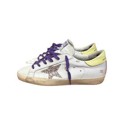 Golden Goose Superstar Sneakers (White) (Womens)