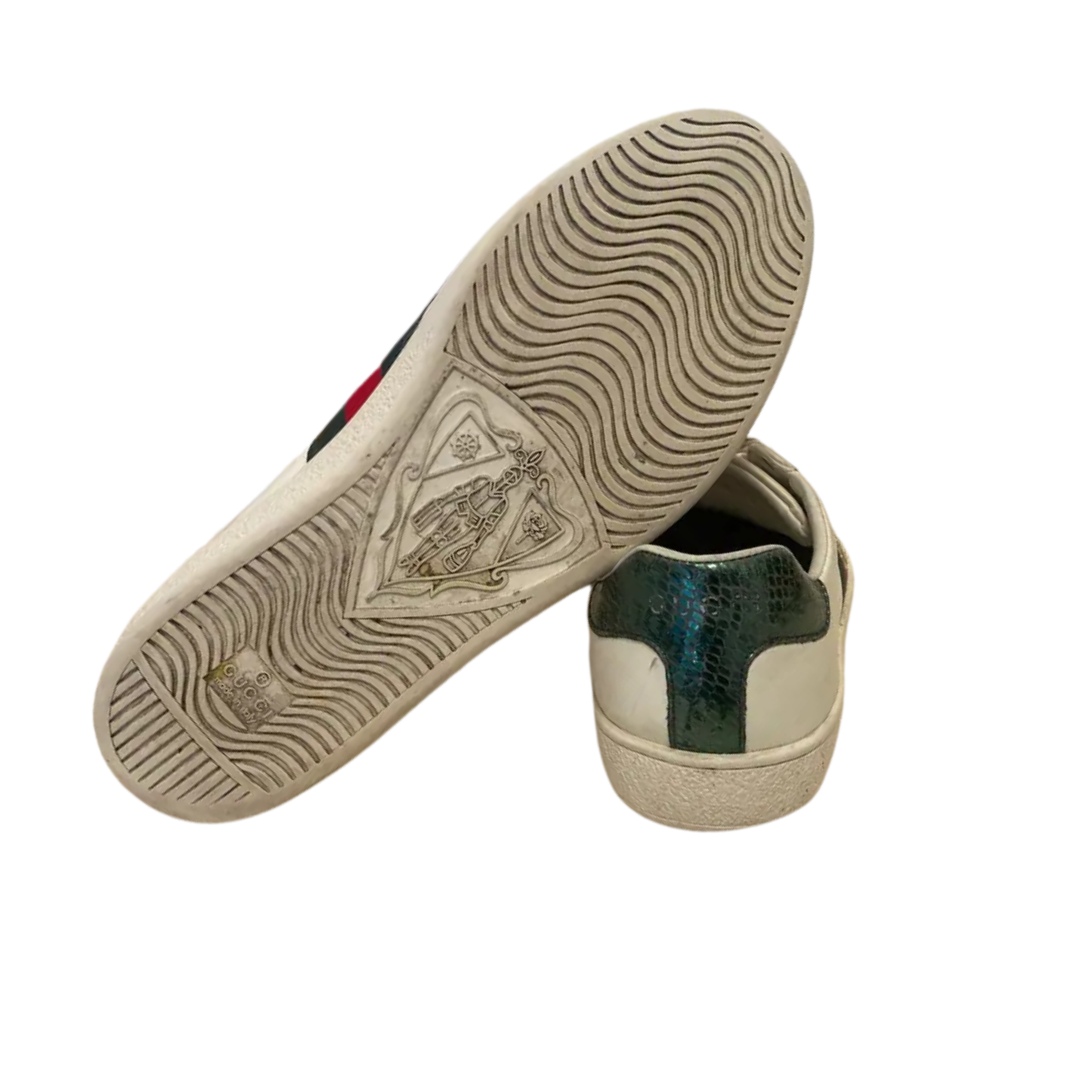 Gucci Ace Sneakers (White)