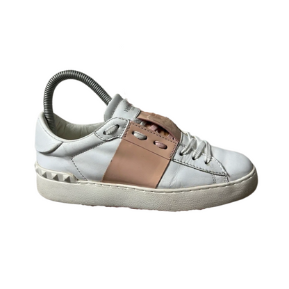 Valentino Open Sneakers (Pink) (Womens)