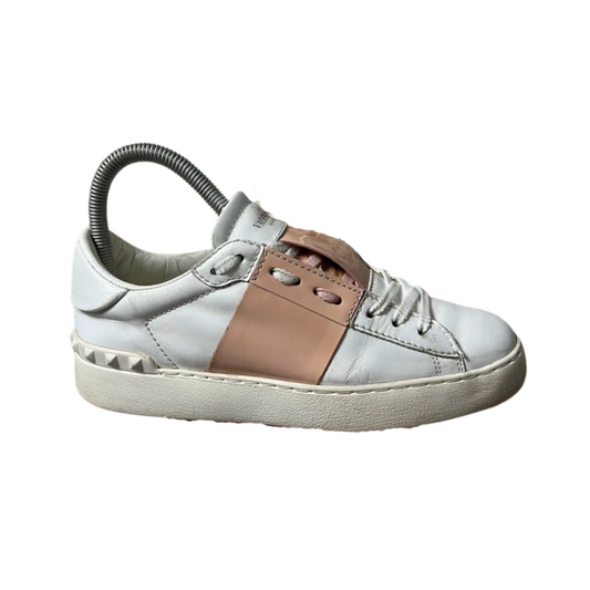 Valentino Open Sneakers (Pink) (Womens)