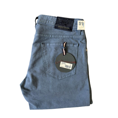 Jacob Cohën 622 Slim Fit Jeans (New) (Gray)
