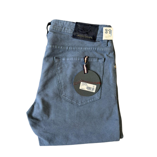 Jacob Cohën 622 Slim Fit Jeans (New) (Gray)