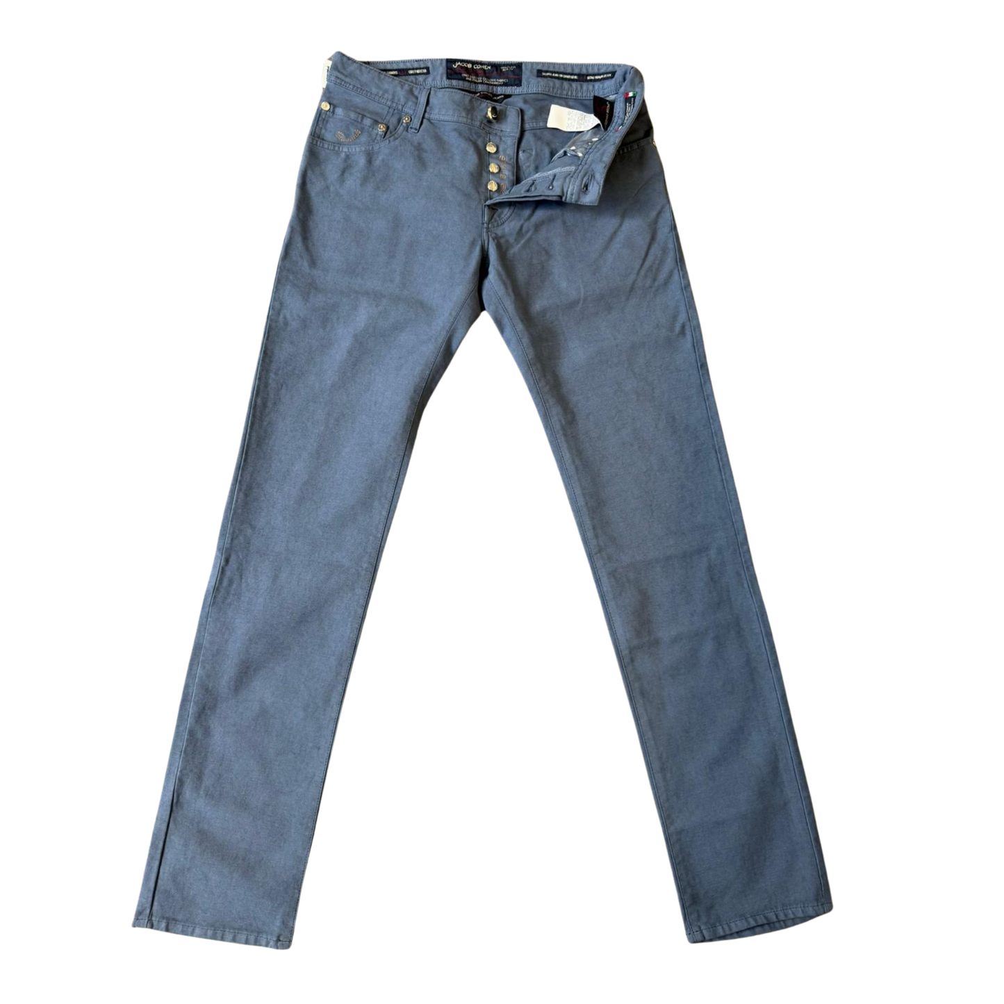 Jacob Cohën 622 Slim Fit Jeans (New) (Gray)