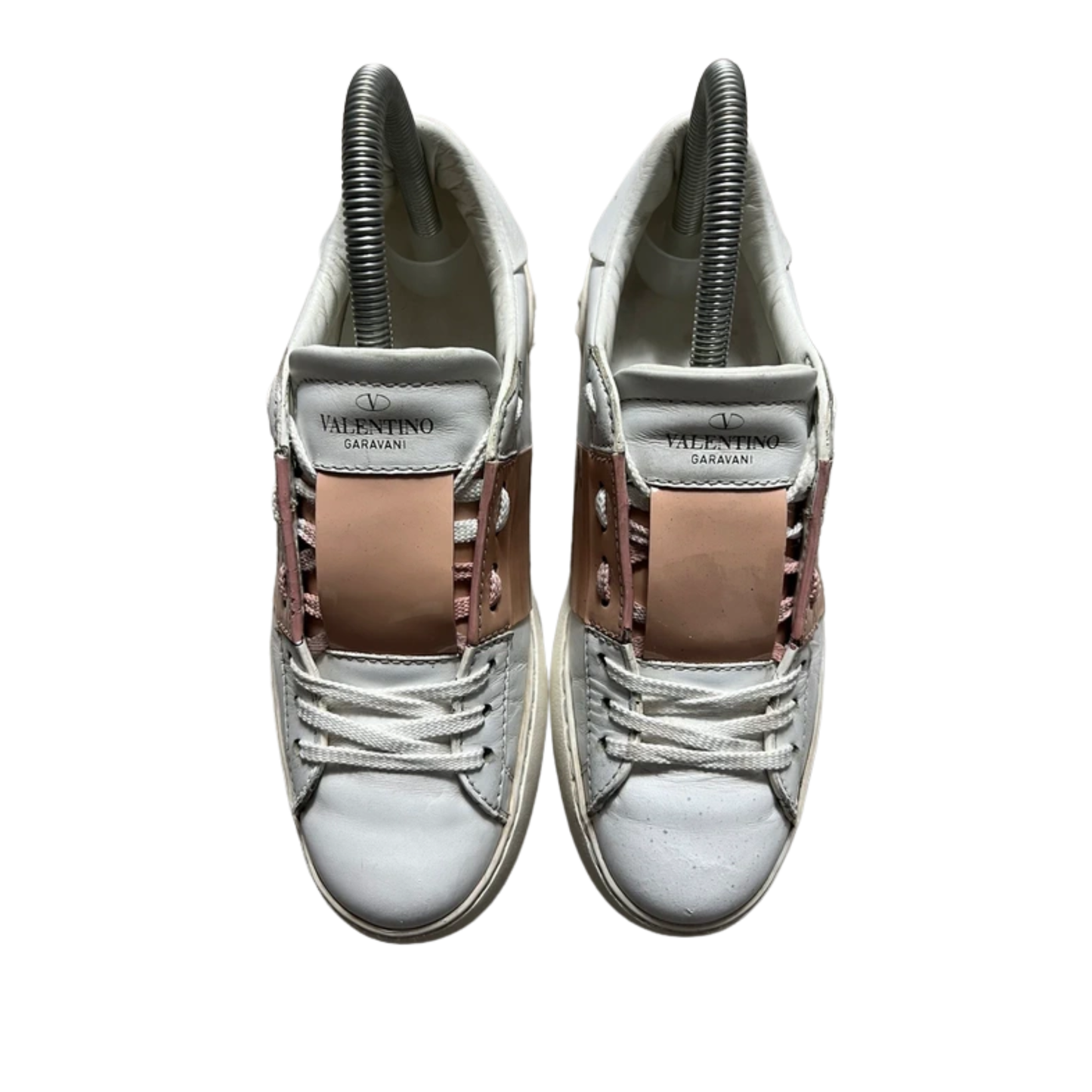 Valentino Open Sneakers (Pink) (Womens)