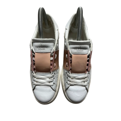 Valentino Open Sneakers (Pink) (Womens)