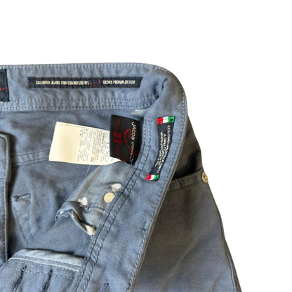Jacob Cohën 622 Slim Fit Jeans (New) (Gray)